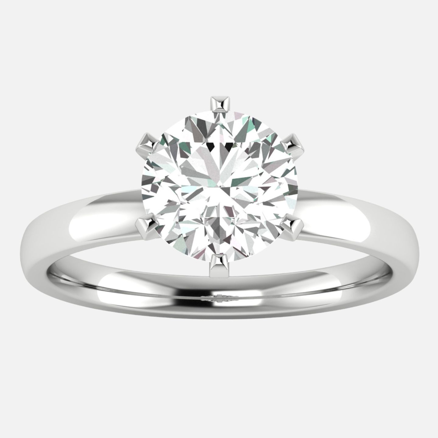Sterling Silver Engagement Rings
